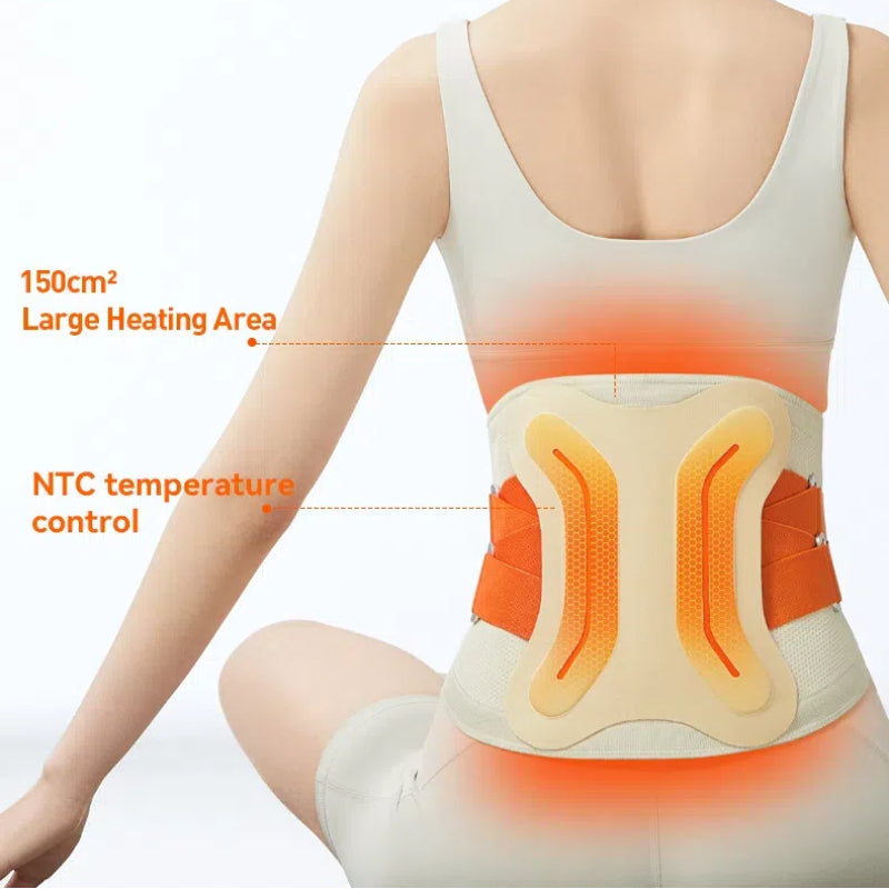 EEPFIT KPF-W13 Waist Massager Belt combines dual-frequency micro-vibration with graphene heating technology