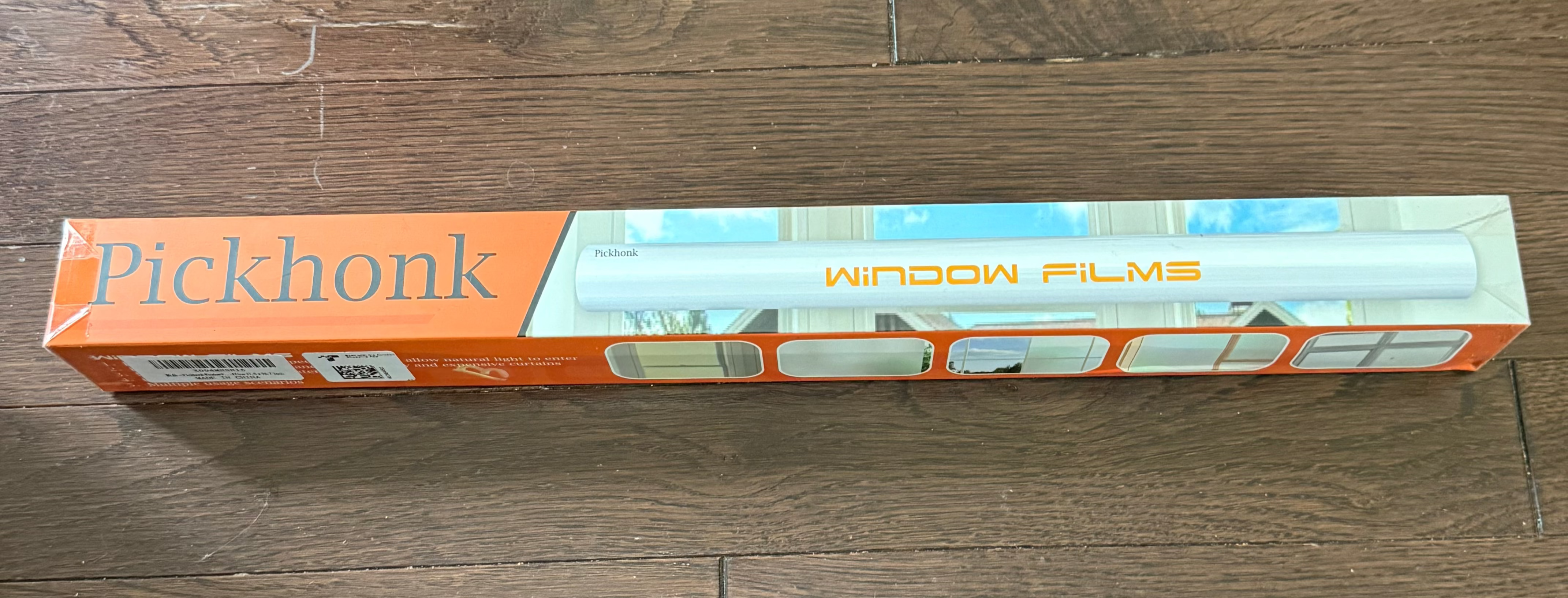 Pickhonk Window Privacy Film in frosted white vinyl offers effective UV blocking