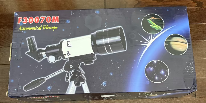 The F30070M Telescope for Kids