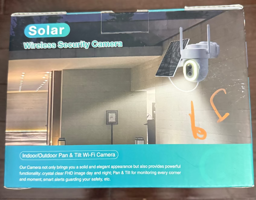 Yoyiryb Solar wireless security camera  cloud series - 1 Camera