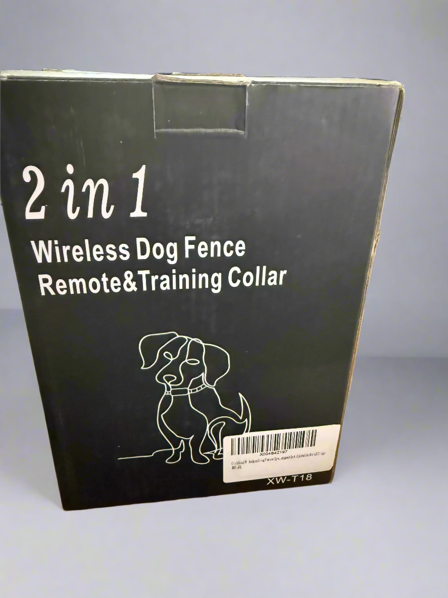 Wireless Dog Fence 2 In 1 Electric System & TrainIng Collar