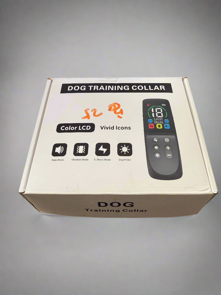 Electronic Dog Barking Training Collar  3 Modes Rechargeable IP67 Waterproof