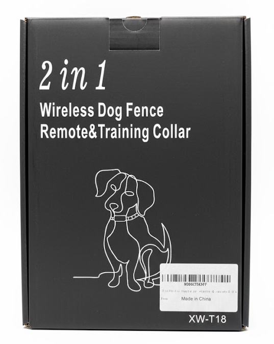 2-in-1 Wireless Dog Fence System - 990FT Range Pet Containment