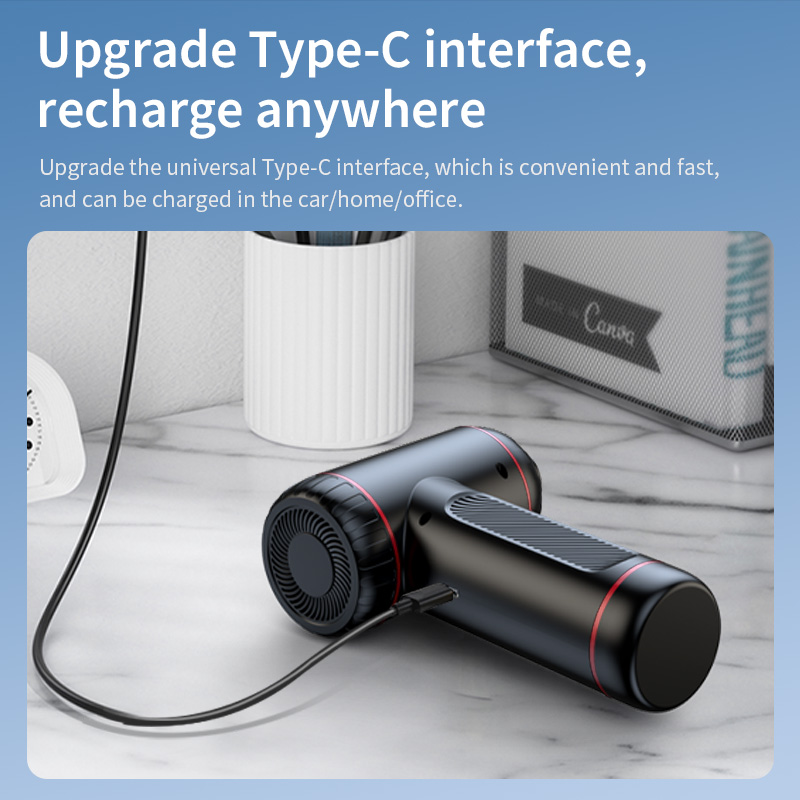 Cordless Handheld Vacuum for Pet Hair - Rechargeable Car Detailing Cleaner