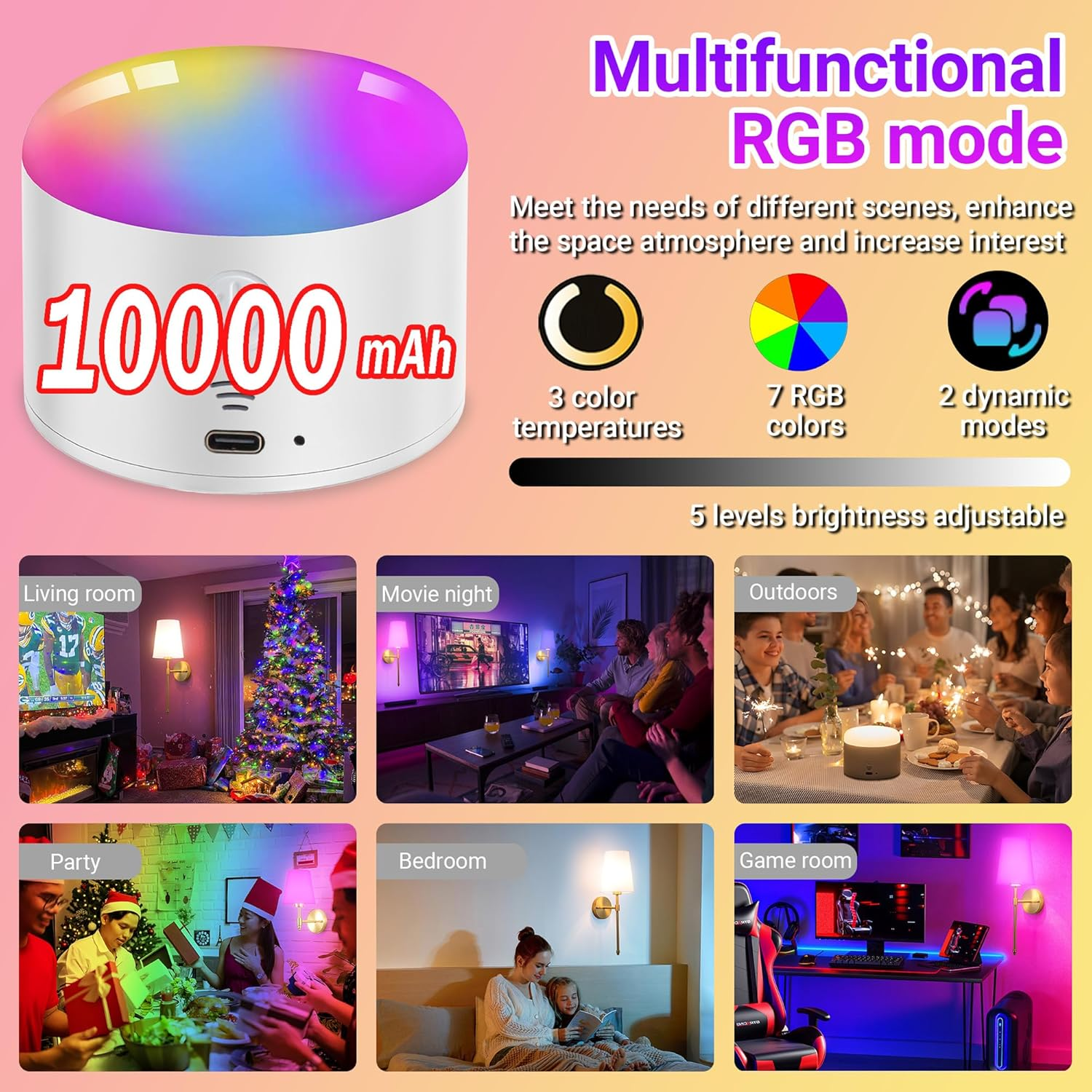 Modern Brass Wall Sconce with Fabric Shade - Gold Wall Light Fixture for Bedroom, Living Room & Hallway