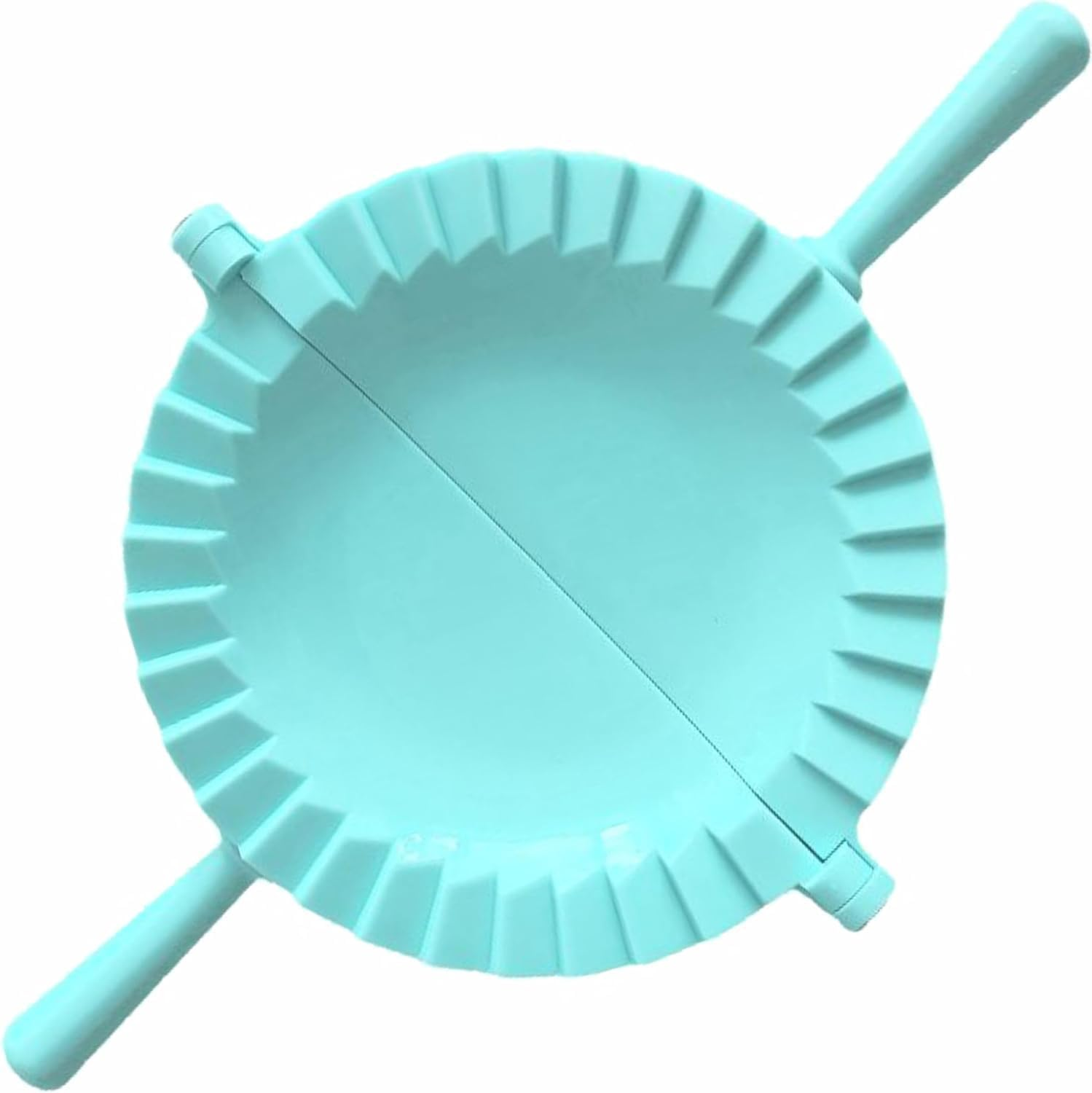 Quesadilla Maker Mold - Tortilla Folder Press Tool for Perfect Quesadillas, Tacos & Folded Tortillas (Turquoise)
