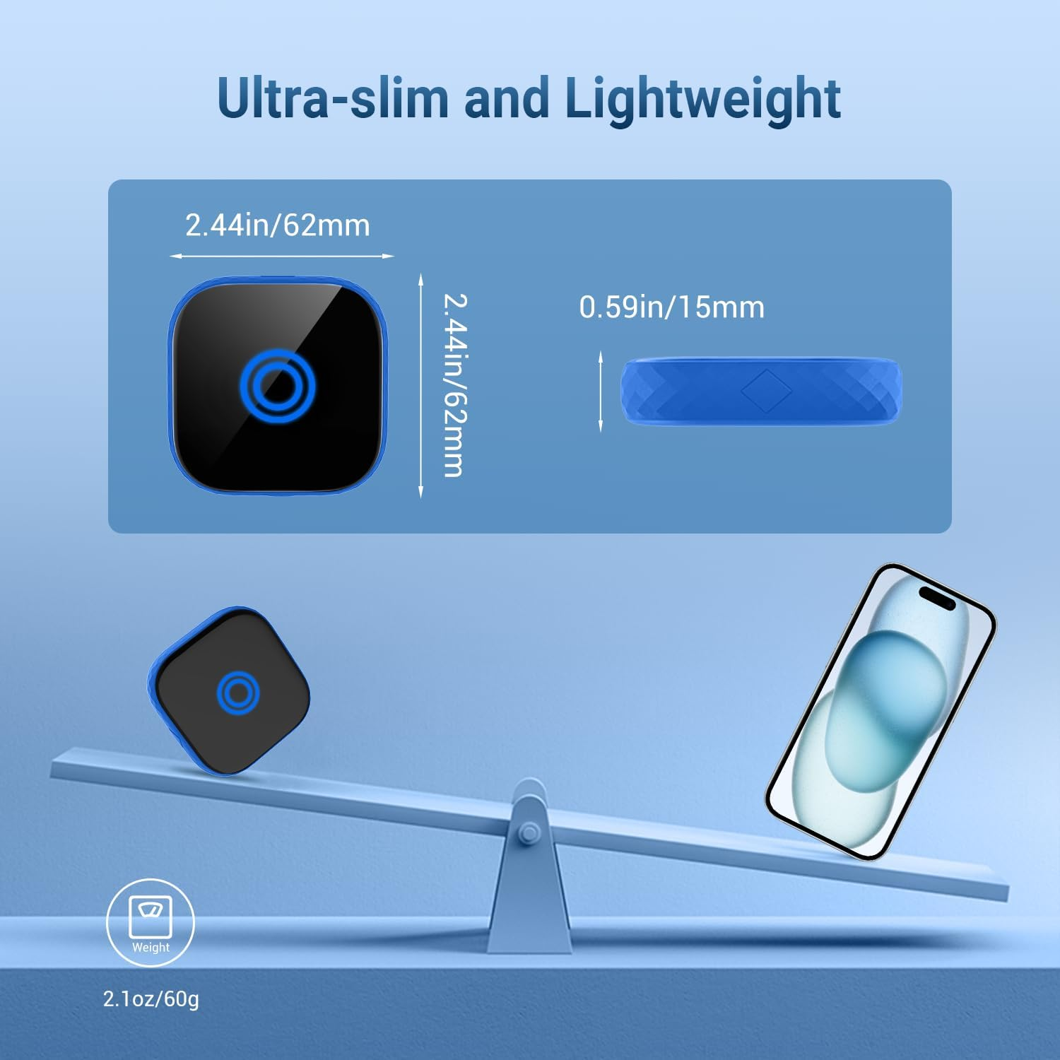 2-in-1 Wireless CarPlay & Android Auto Adapter - Plug & Play USB Dongle for Factory Wired Cars 2016+