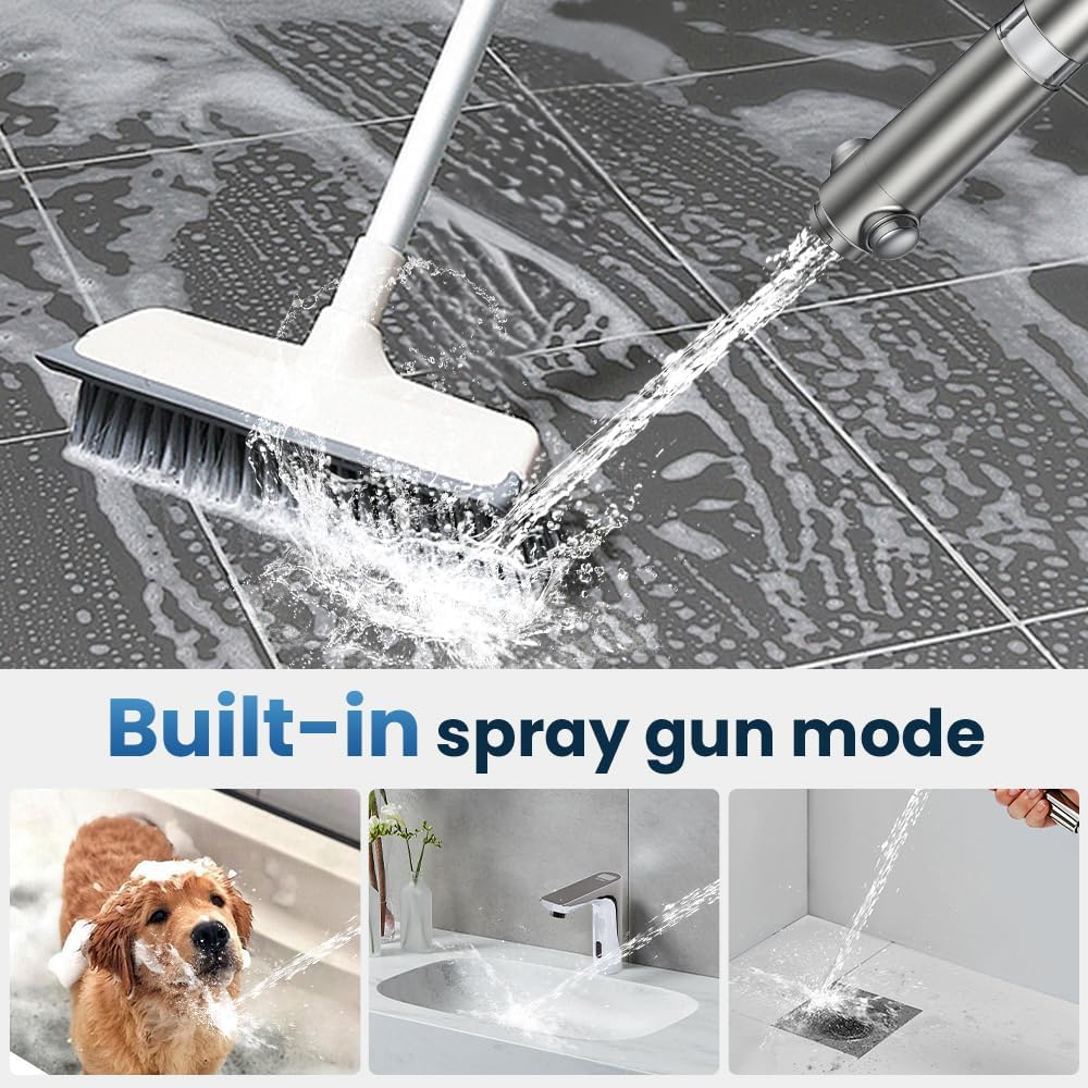 High Pressure Filtered Shower Head - 4 Spray Modes with Multi-Layer Filtration & Pause Button