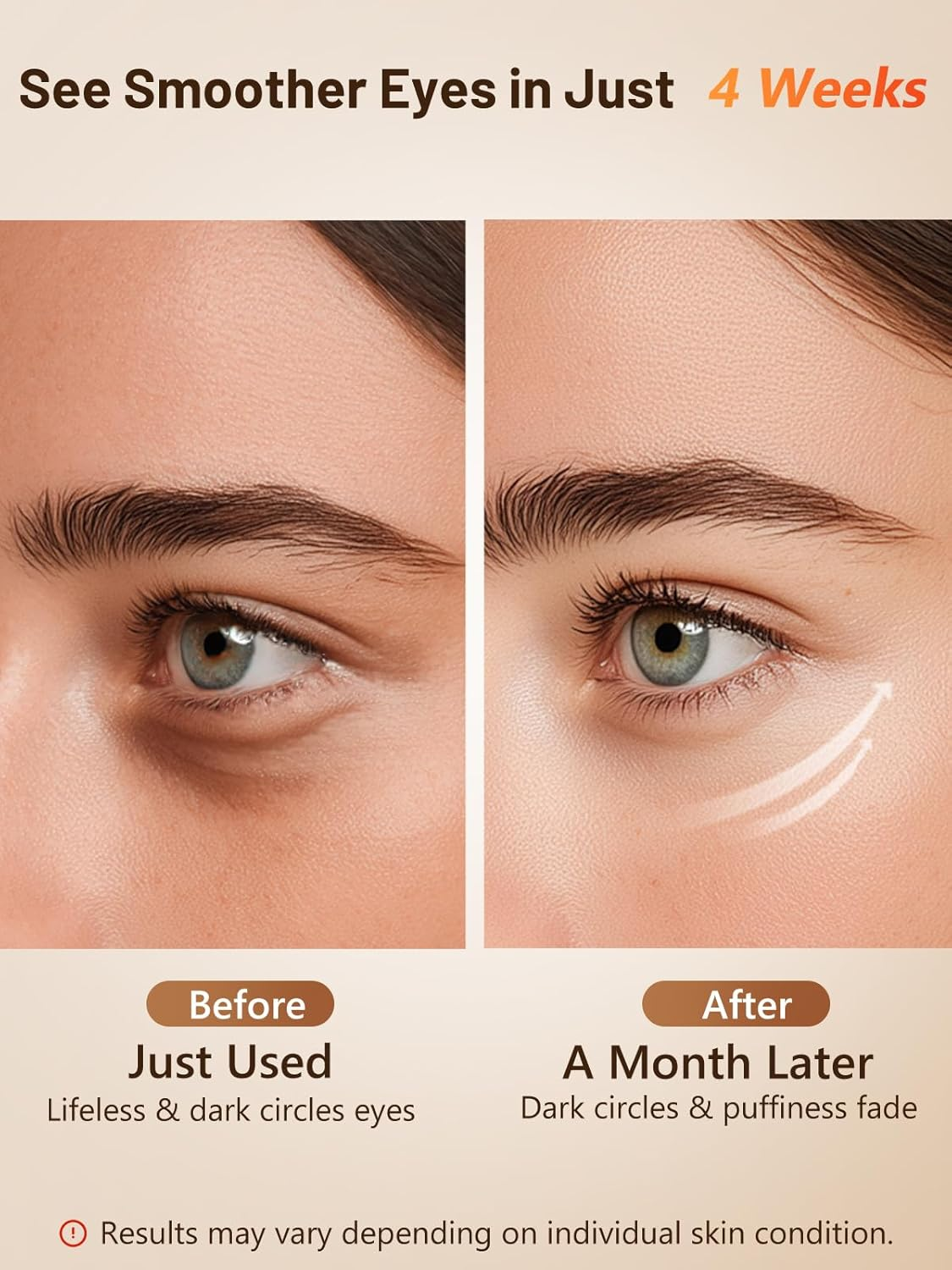 LED Light Therapy Eye Mask - 4-Color Red Light Therapy with 168 High-Intensity LEDs