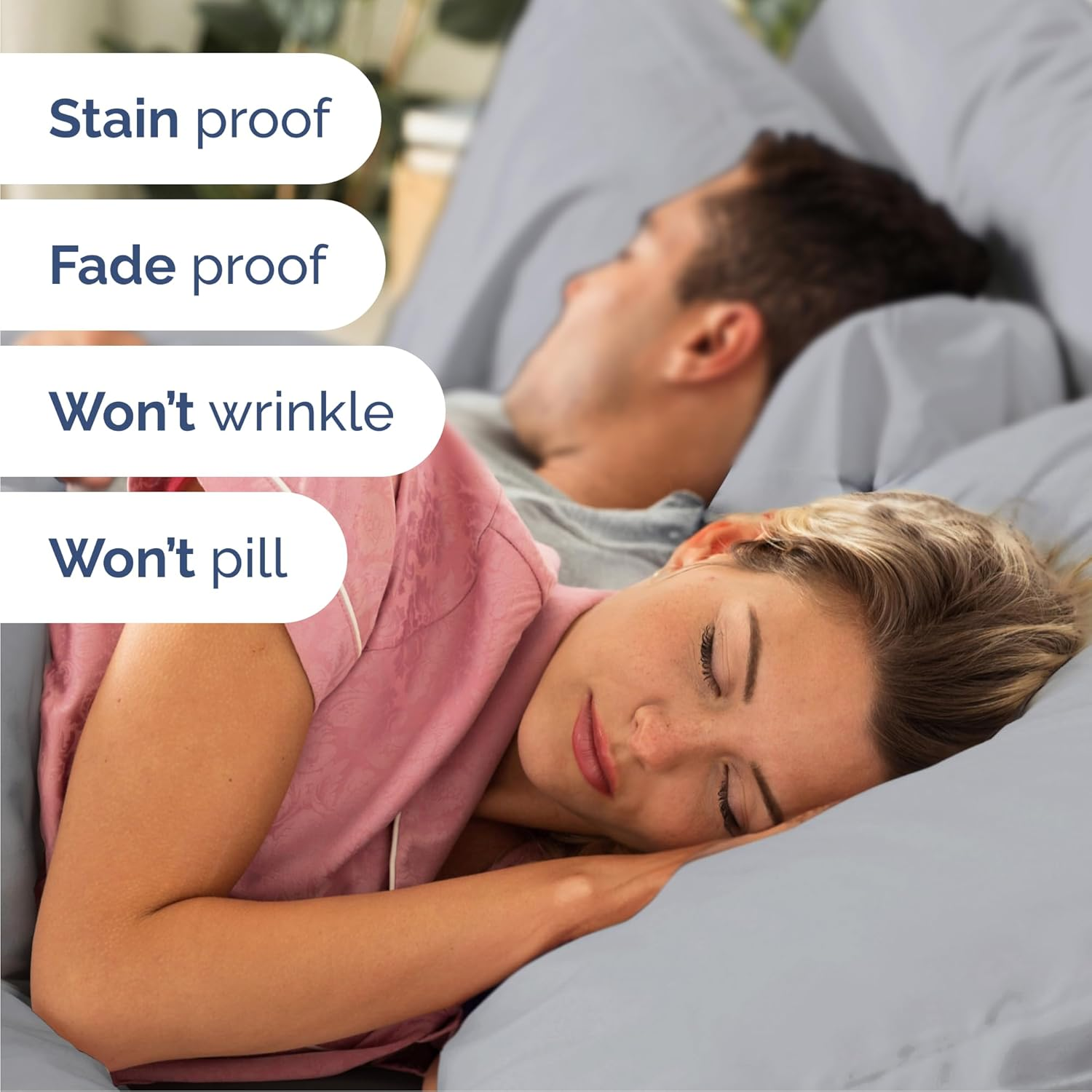 Queen 6 Piece Sheet Set - Cooling & Breathable Hotel Luxury Bed Sheets with Deep Pockets for Women, Men & Kids