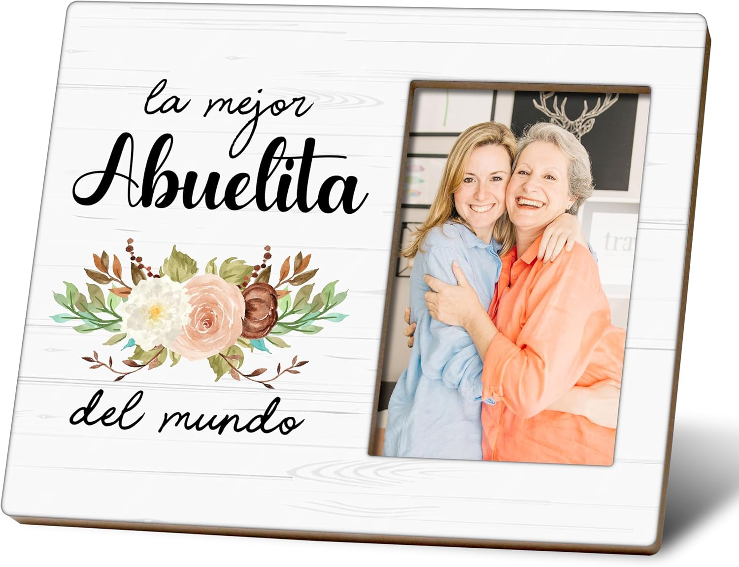 Abuelita Gifts Picture Frame - Spanish Photo Frame for Grandma Mom's Day Mother's Day