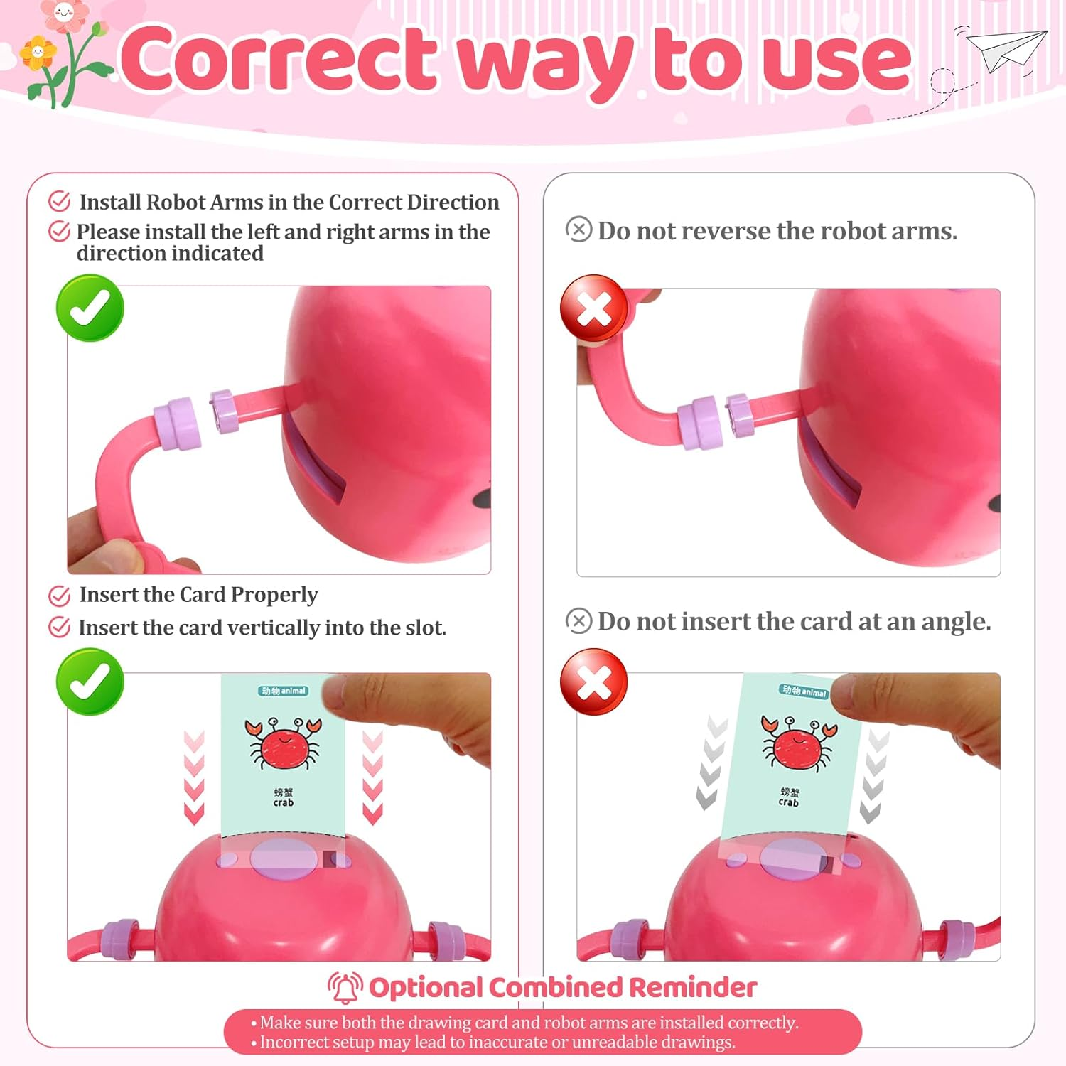 Drawing Robot for Kids with 150 Learning Cards & 17 Colorful Pens - Voice Interactive Educational Smart Art Painting Machine with Step-by-Step Guidance for Boys Girls STEM Toys