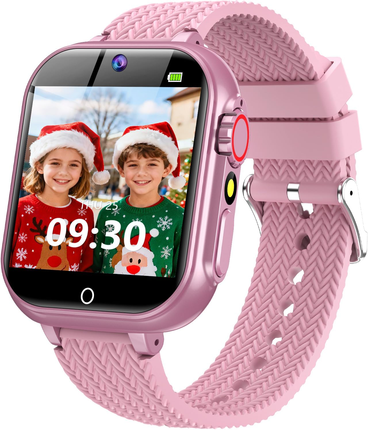 Kids Smart Watch for Girls Ages 5-12 - 32 Games, HD Touch Screen, Camera & Music Player - Educational Birthday Gift Toy for Girls 4-10