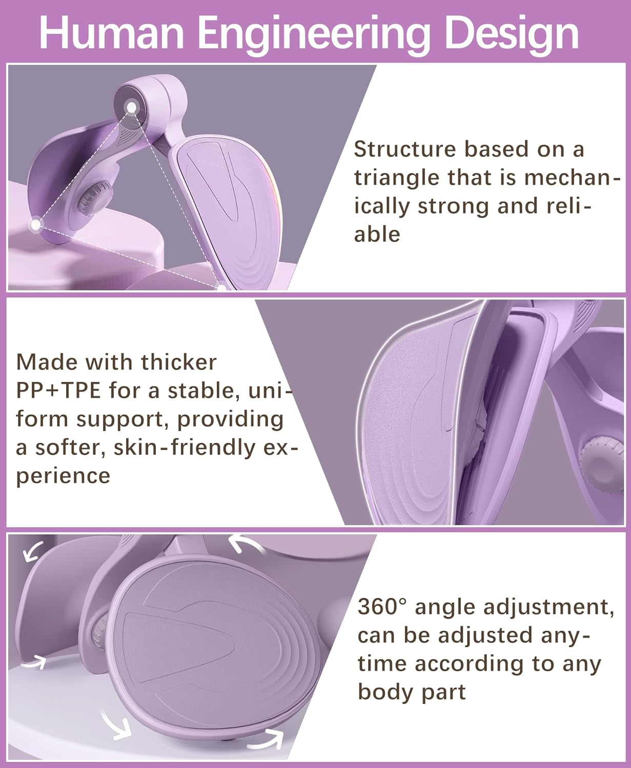 Thigh Exerciser Kegel Trainer - Pelvic Floor Exerciser for Postpartum Rehabilitation