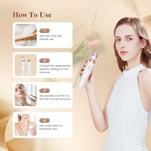 Women Electric Shaver LED Rechargeable Travel Kit