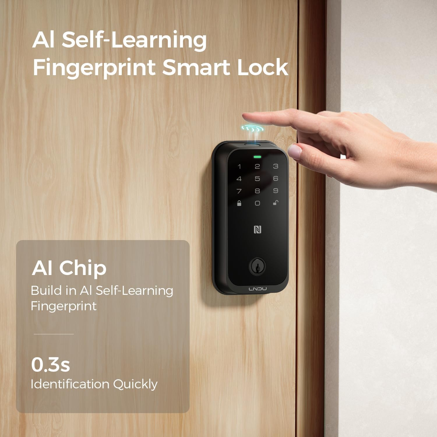 Smart Lock HK01 Keyless Fingerprint Deadbolt