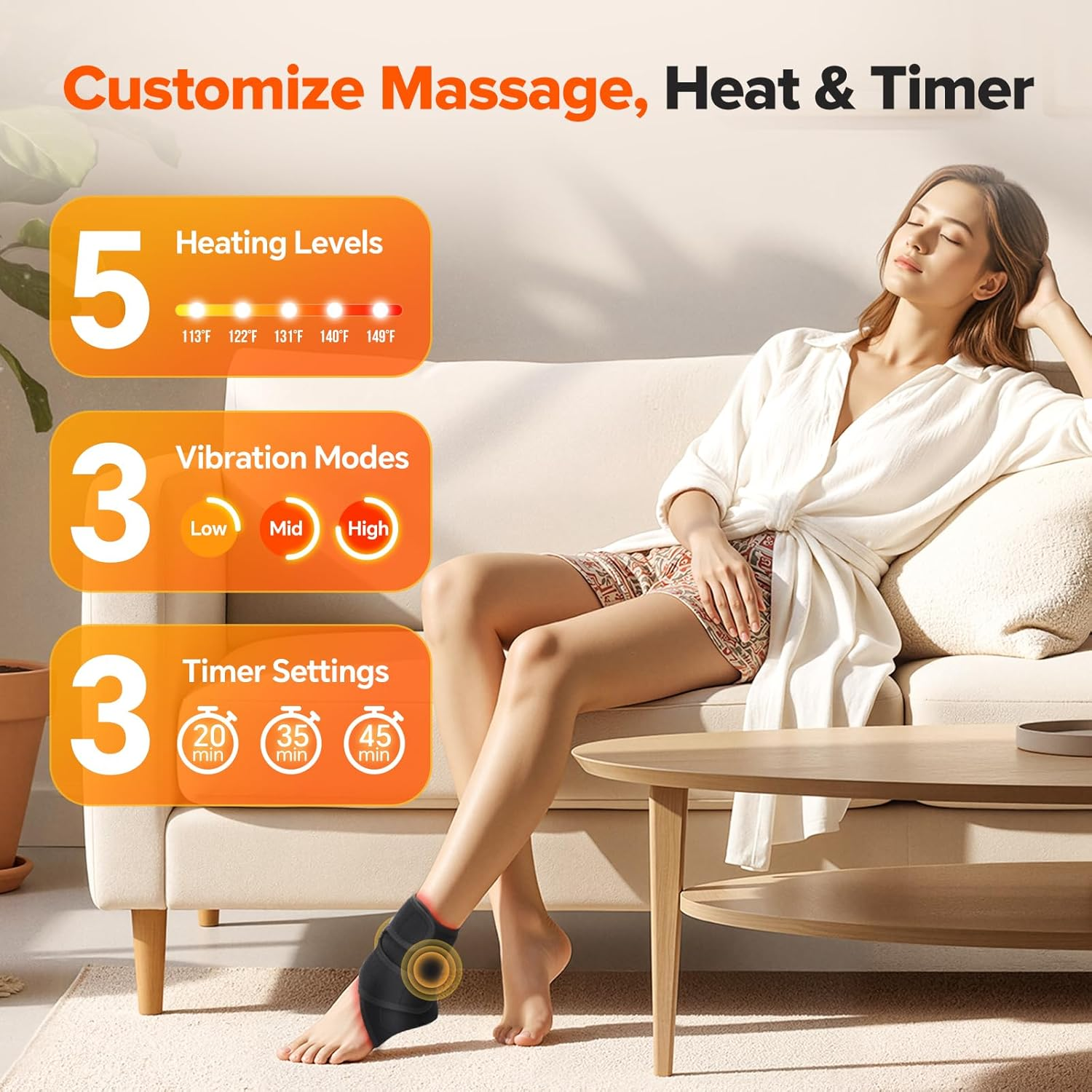 Cordless Foot & Ankle Massager