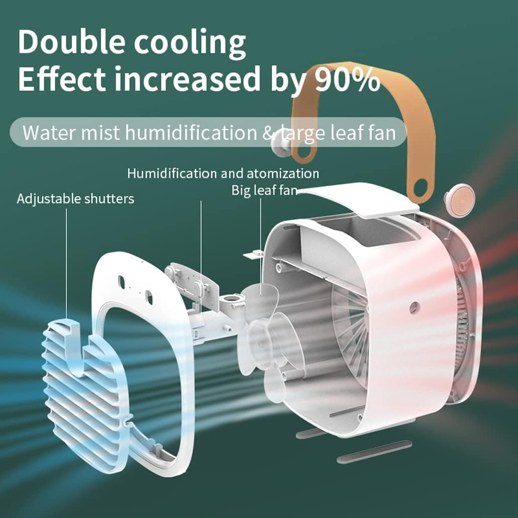 Portable Mini Air Conditioner 6000mAh