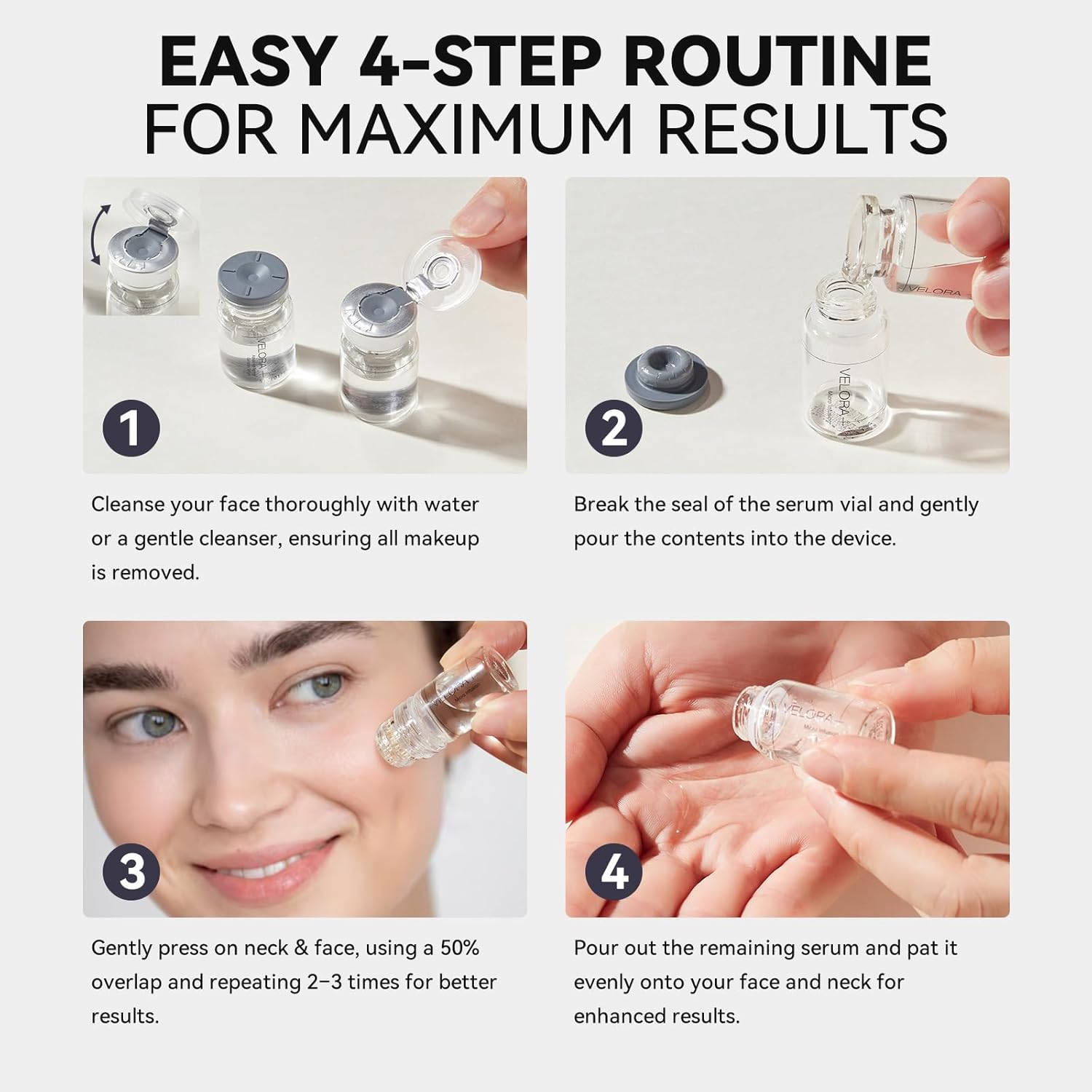 VELORA Micro Infusion Facial Kit