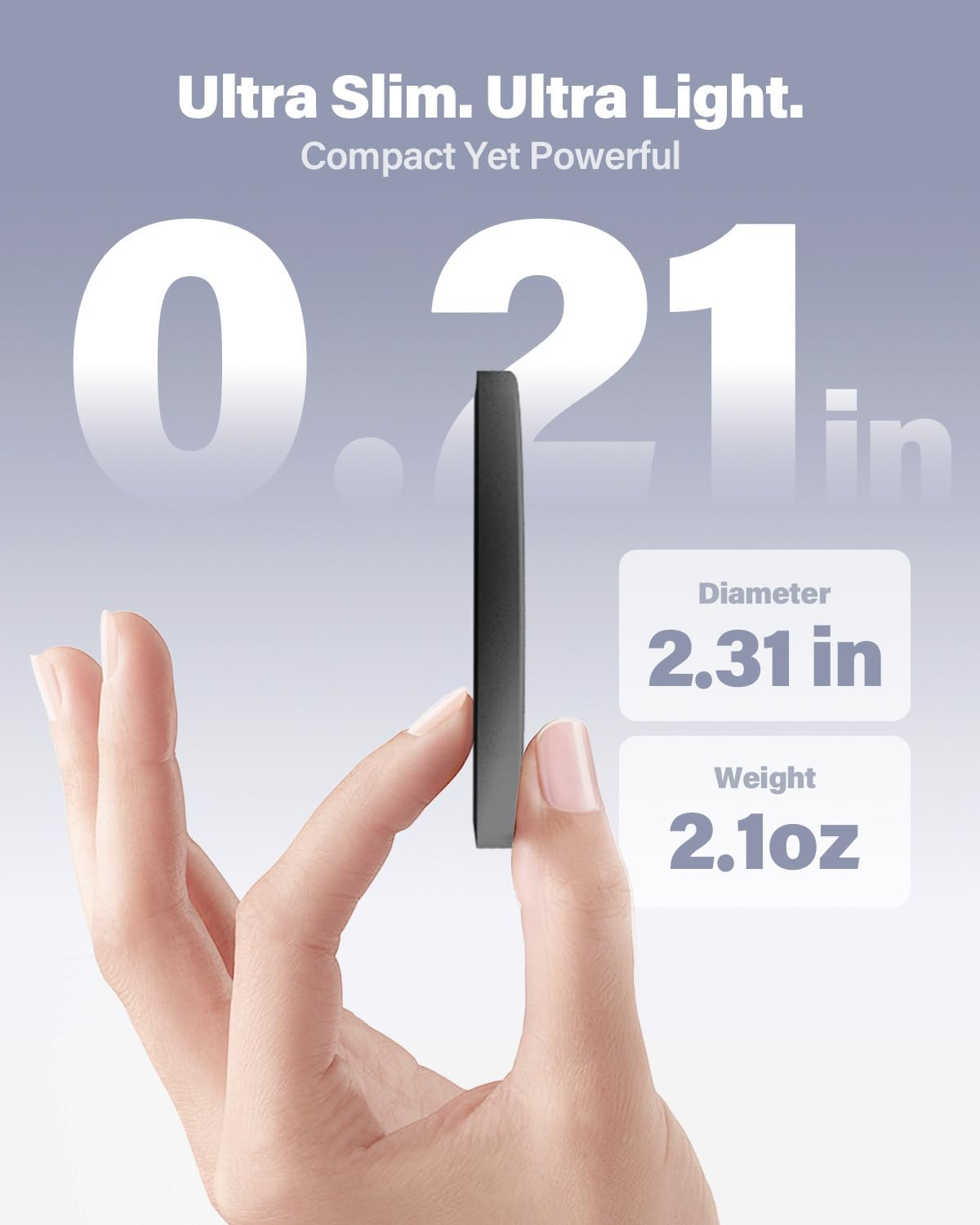 Magnetic Wireless Charger 25W 2-Pack