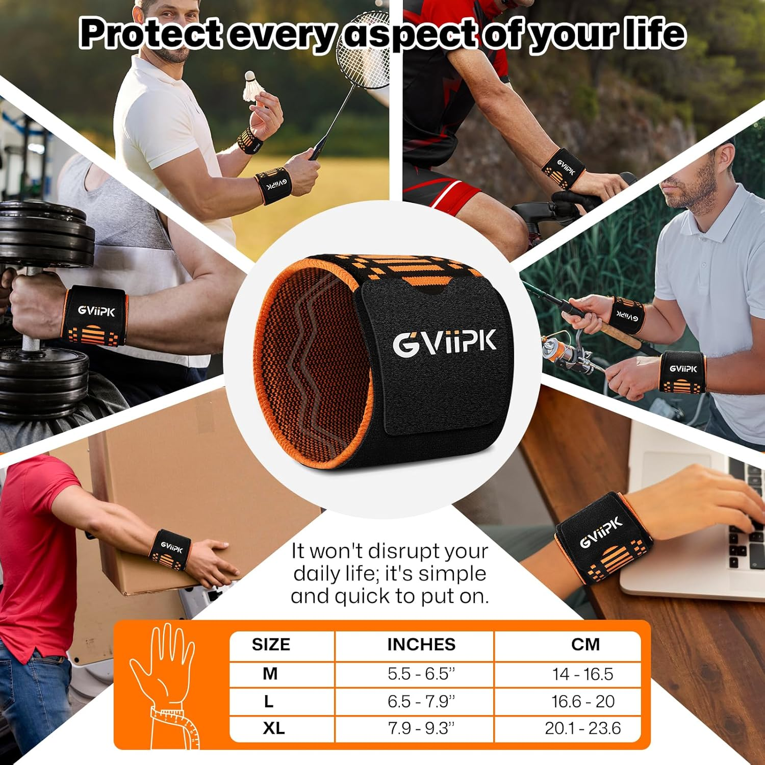 Sports Wrist Strap Support Brace