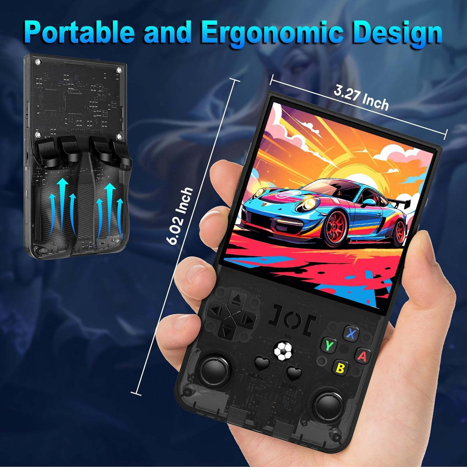 R36MAX Retro Game Console 128GB