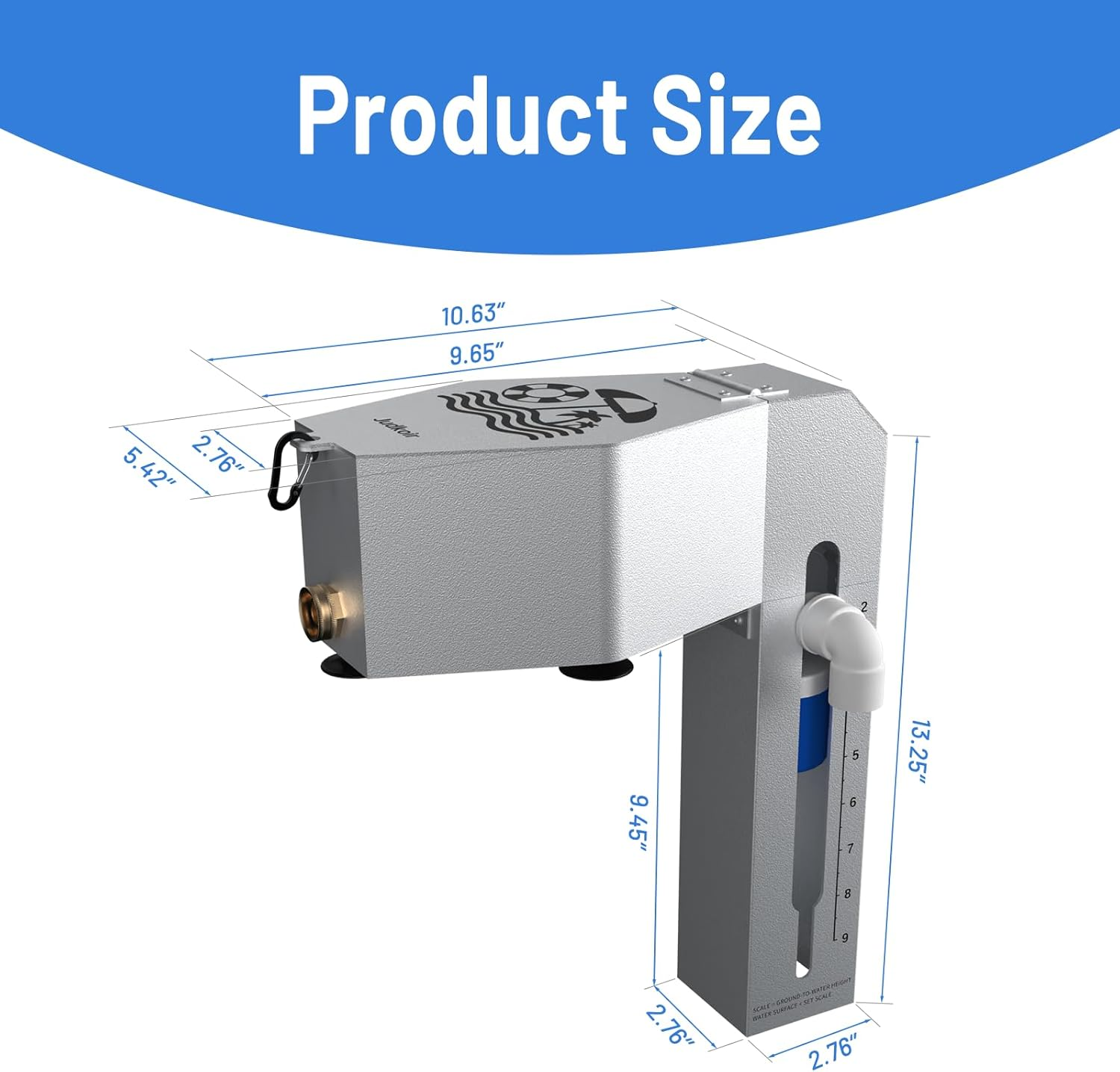 Automatic Pool Filler Water Leveler Metal Anti-Corrosion
