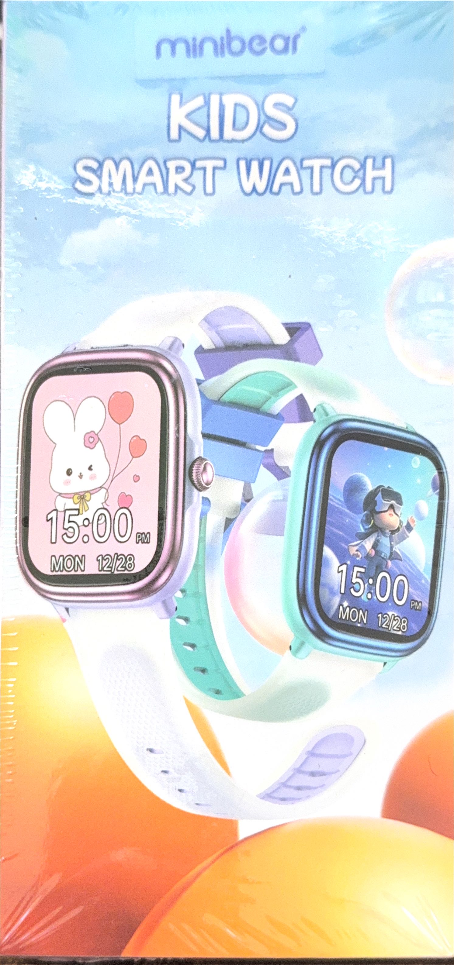 Kids Smart Watch Voice Chat GPS 1.54" Screen