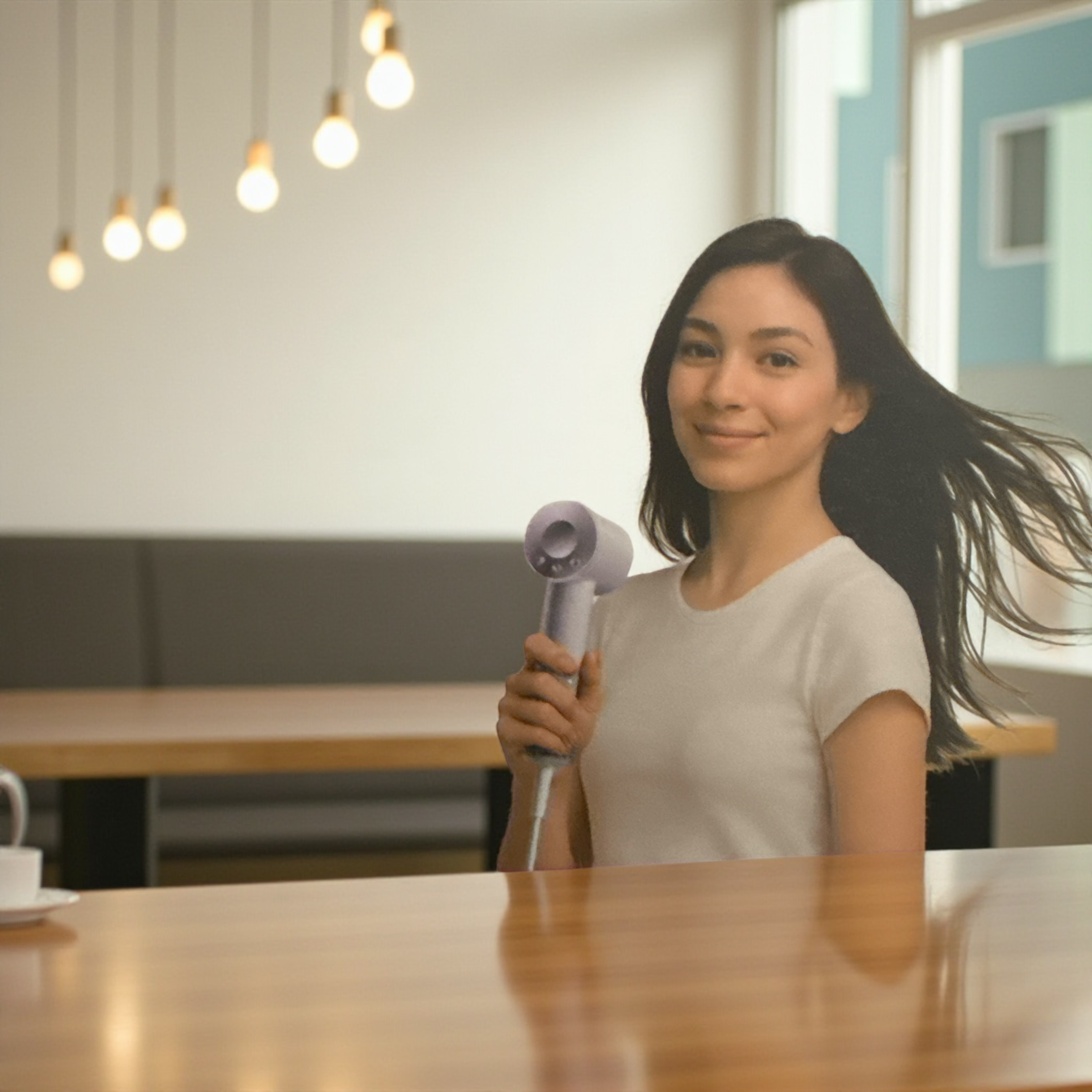 Mini Hair Dryer - Dual Voltage Travel Hair Dryer with High Speed Motor