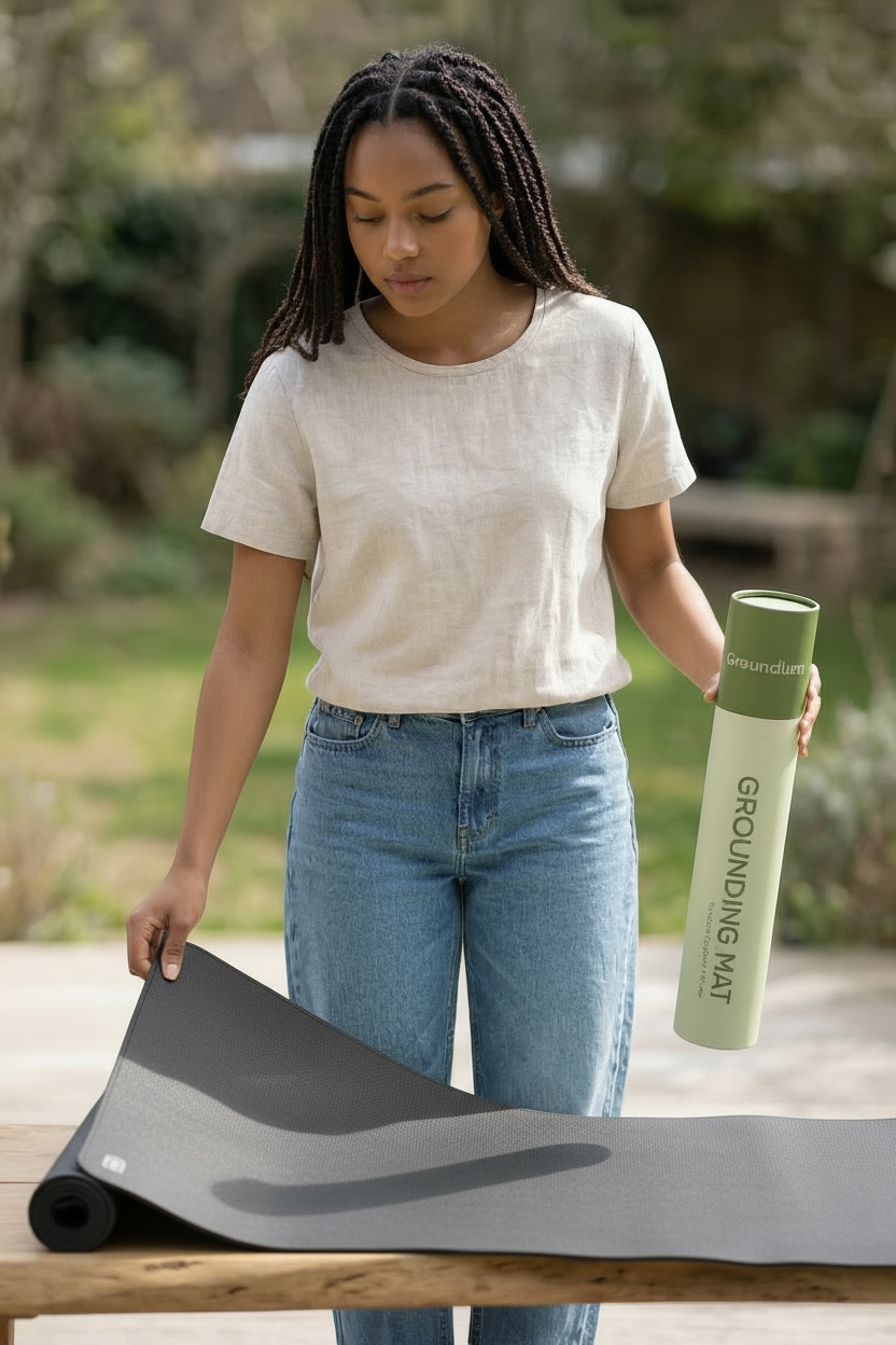 GROUNDIUM Grounding Mat 25x16 Conductive Carbon