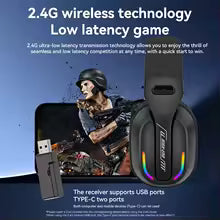 The GT100 gaming headset offers three connection modes