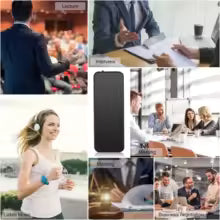 Voice Recorder The V53 Digital Voice Recorder delivers high-quality 192Kbps audio