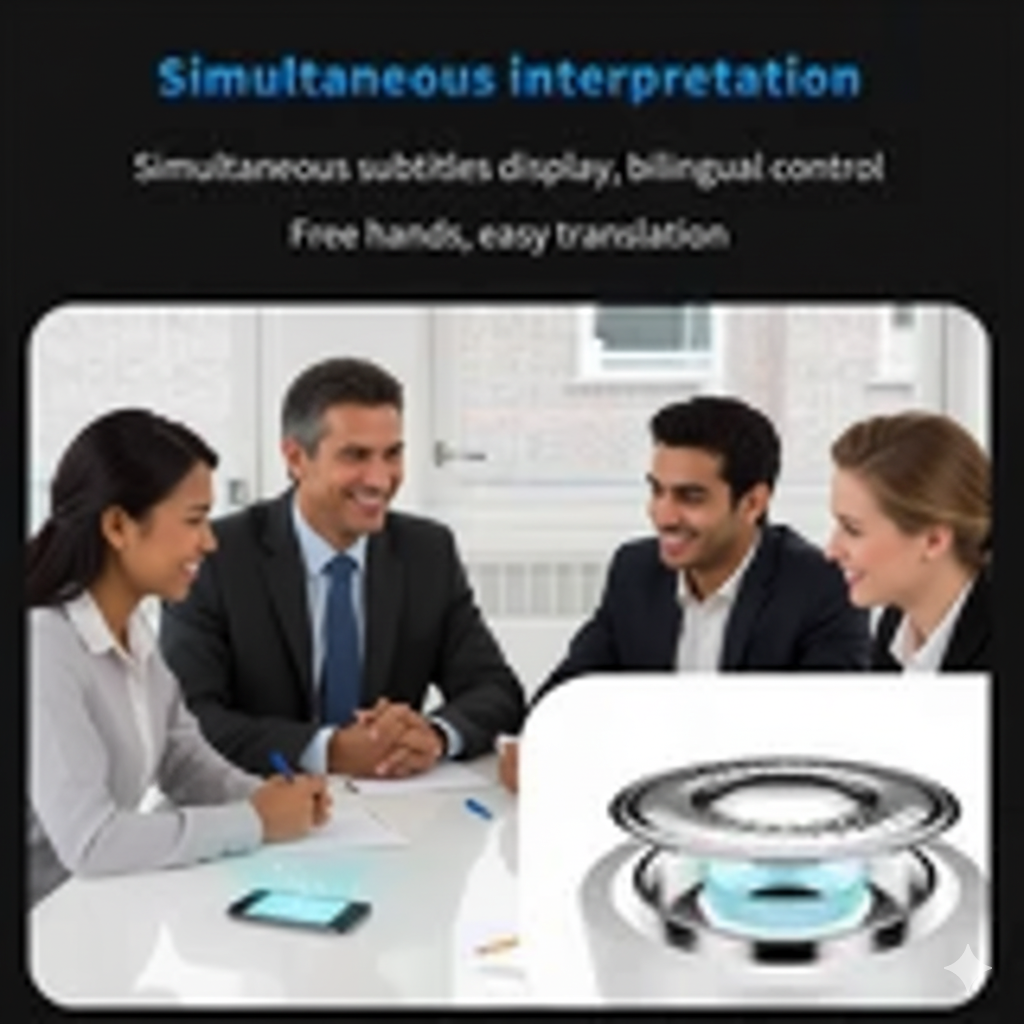 S85 Pro Portable Audio Translator 138 Language Recording 19 Offline Real Time ChatGPT