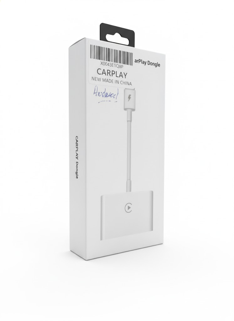 Wireless Android CarPlay Adapter - Plug & Play for 600+ Car Models 2010+ Andriod OS