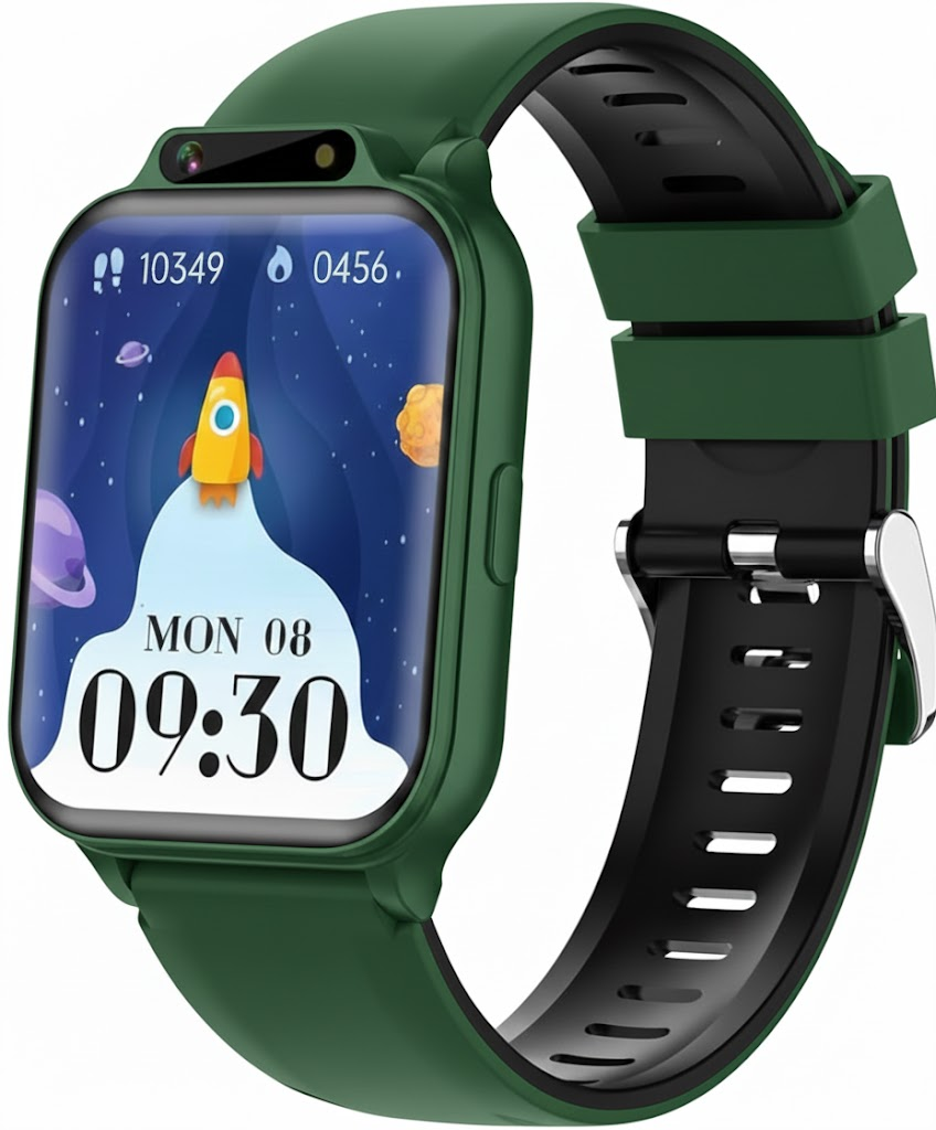 Kids Waterproof Smartwatch - Video, Music, Pedometer & Alarm for Boys & Girls