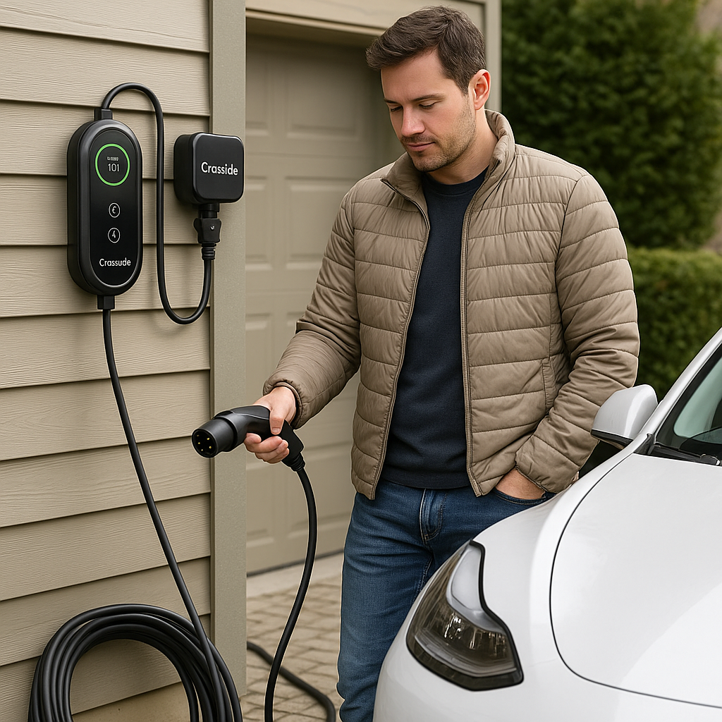 Grasside Tesla Charger Level 1 16A 25ft NEMA 5-15 - lifestyle 3
