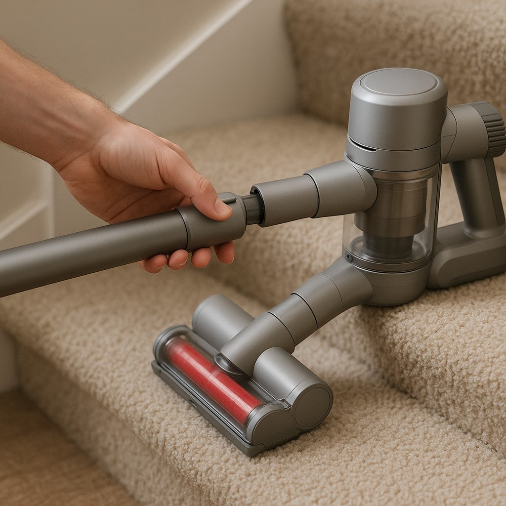 Cordless Stick Vacuum A27 250W 26.5V Lightweight Floor - lifestyle 6