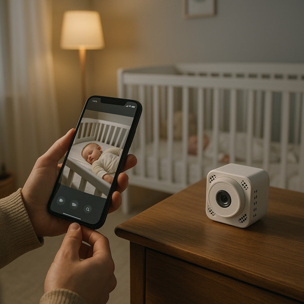 Shibet Indoor Security Camera WiFi Cloud SD Night Vision - lifestyle 3