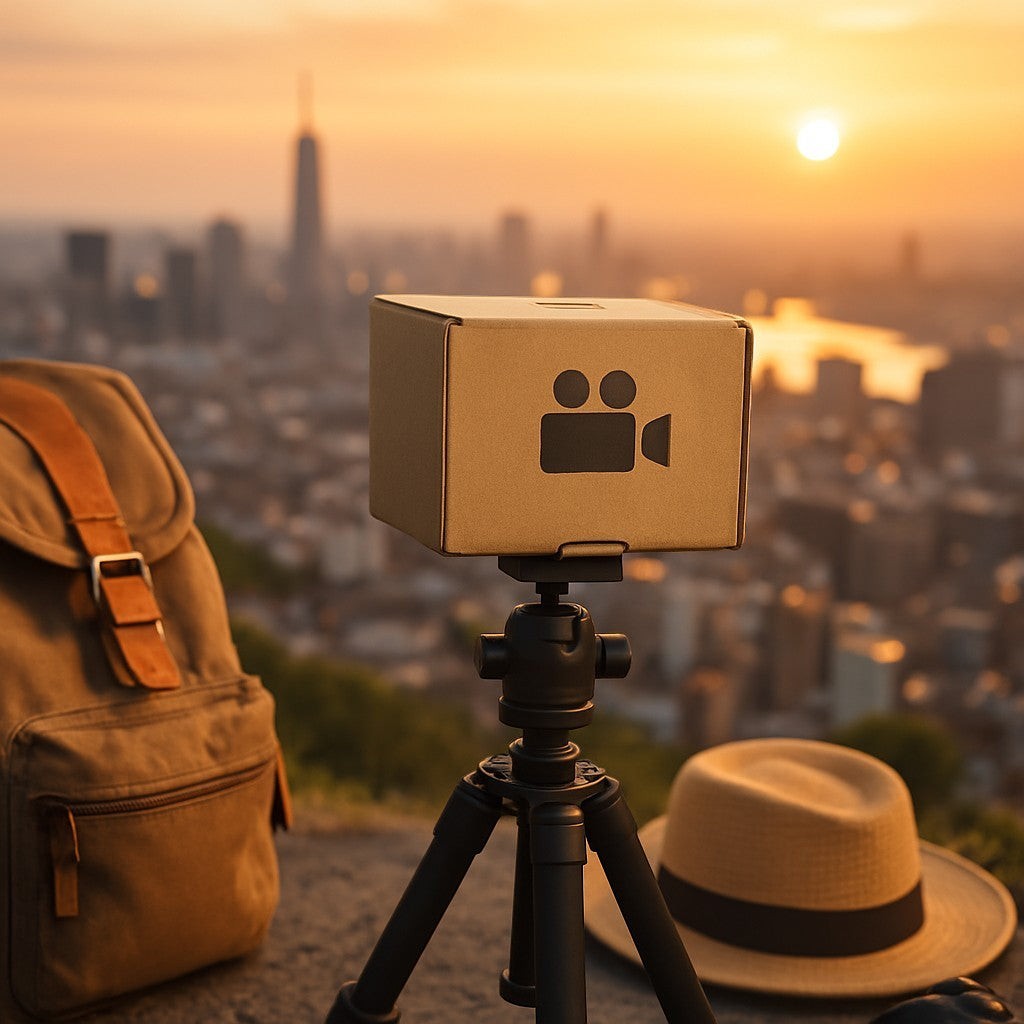 RuoYuns Camcorder HDV-8162P 4K Vlogging YouTube Camera - lifestyle 5