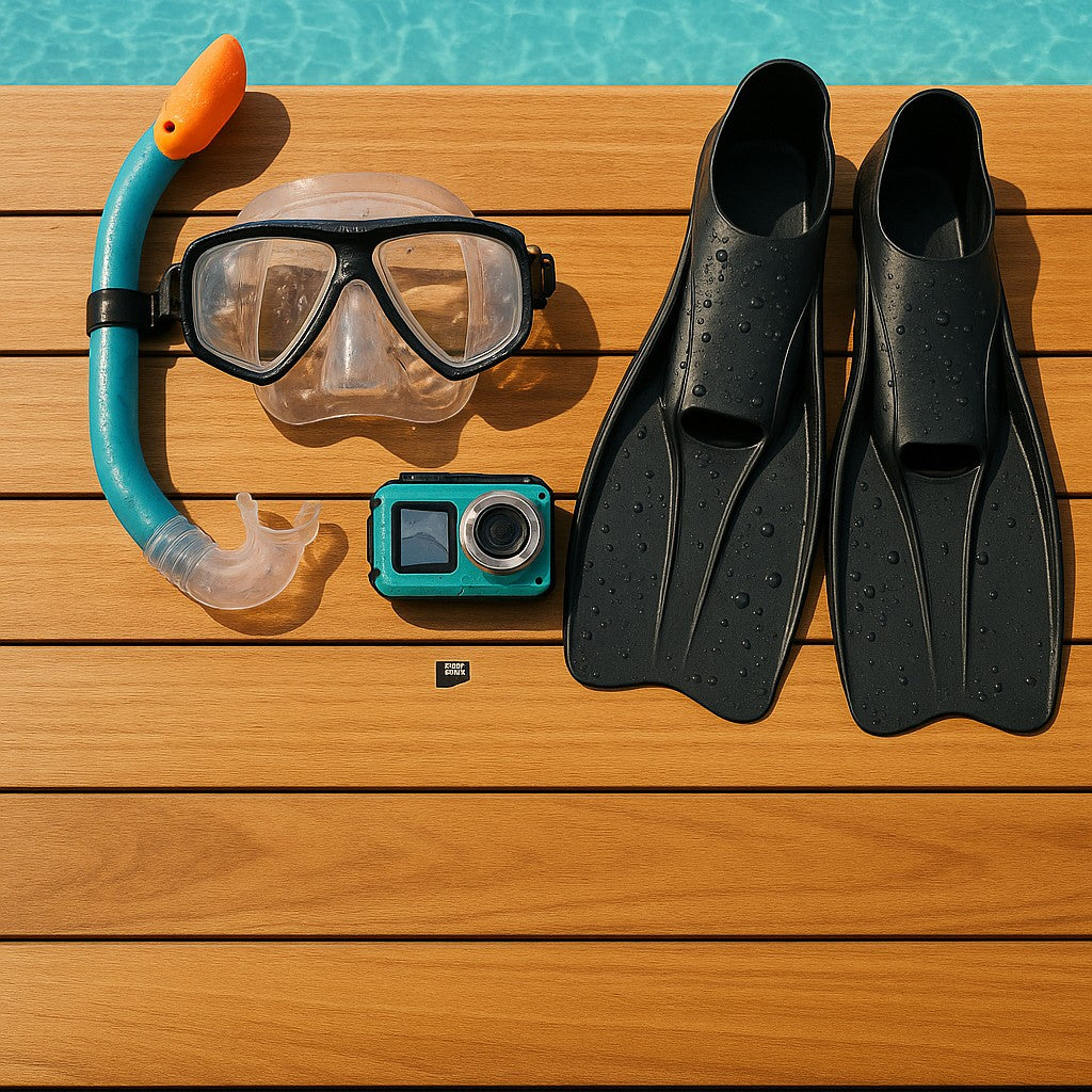 Tupso Dual-Screen Waterproof Underwater Digital Camera 4K - lifestyle 4
