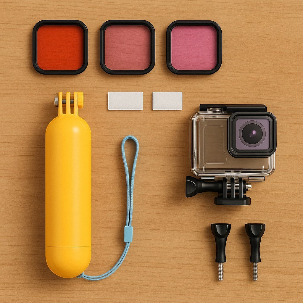 GoPro Floating Handle Grip Waterproof Housing 196ft Hero 9-12 - lifestyle 4