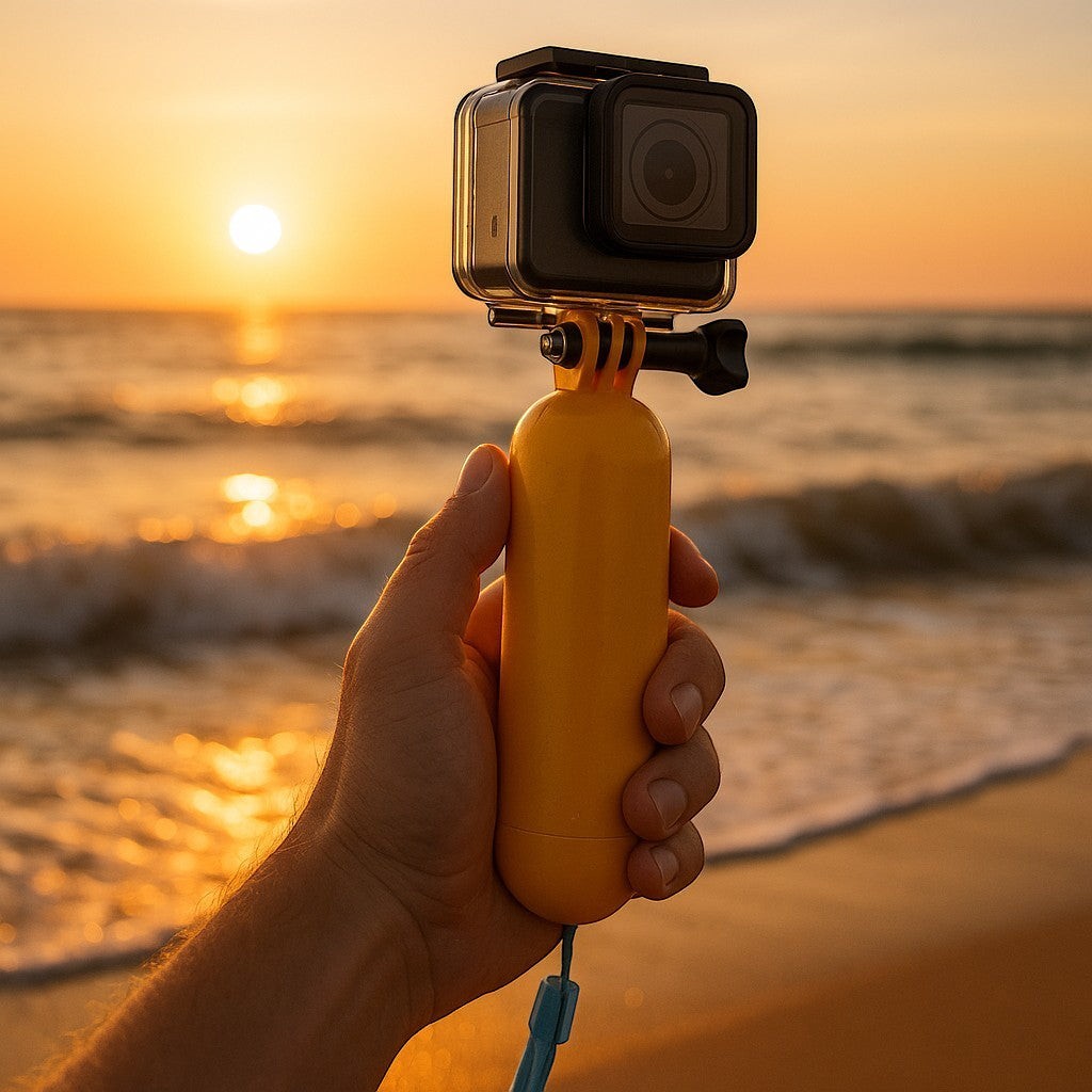GoPro Floating Handle Grip Waterproof Housing 196ft Hero 9-12 - lifestyle 6