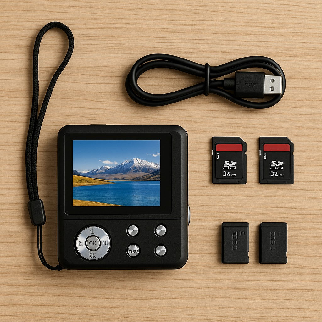 Digital Camera 4K Ultra HD 64MP 2.8" TFT Screen Photography - lifestyle 4