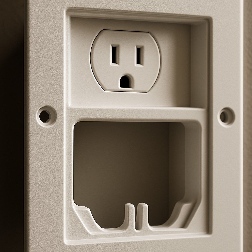 In-Wall Cable Management Kit TV Wires Hider Outlet - lifestyle 2