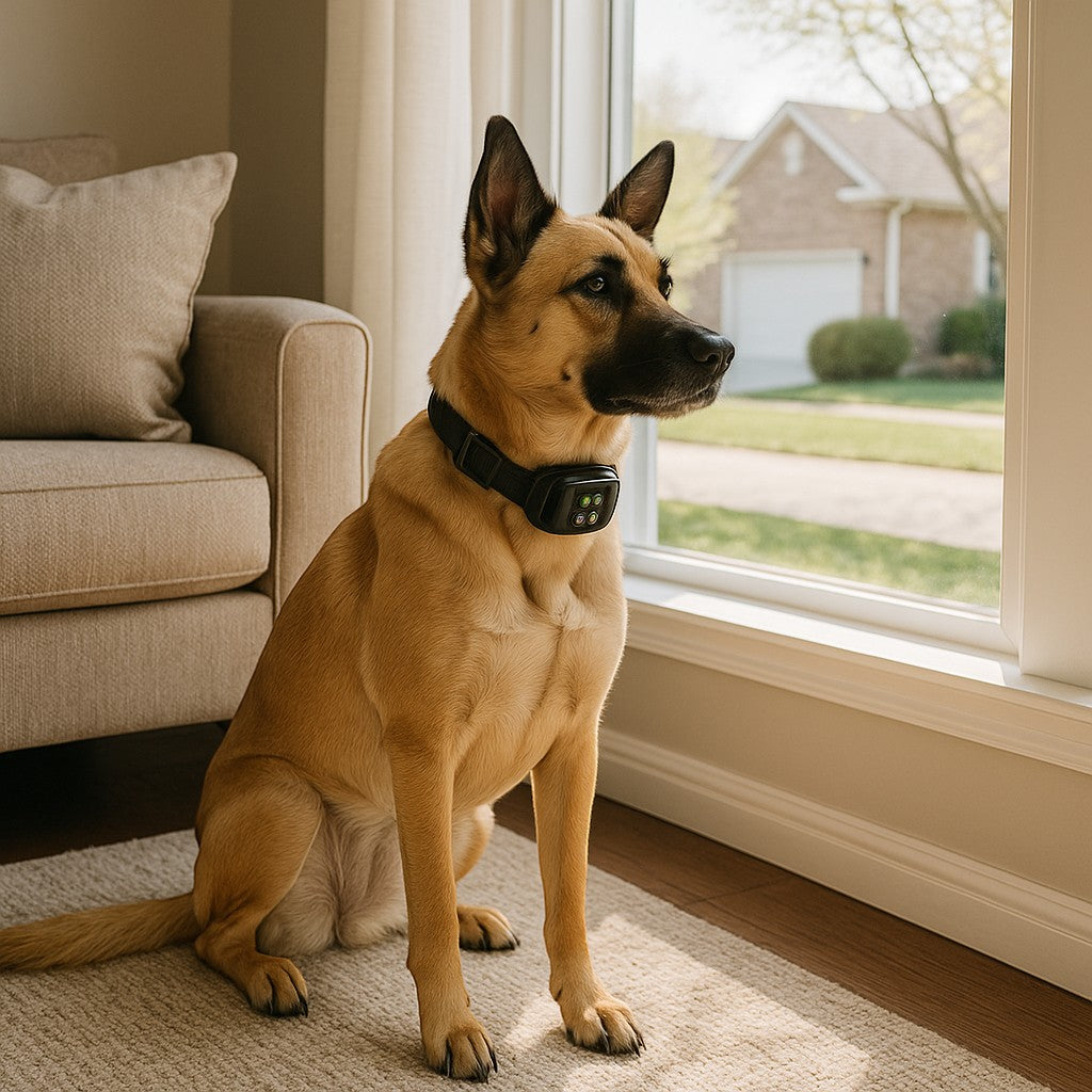 Dog Bark Control Collar PL60 Rechargeable No-Bark - lifestyle 3