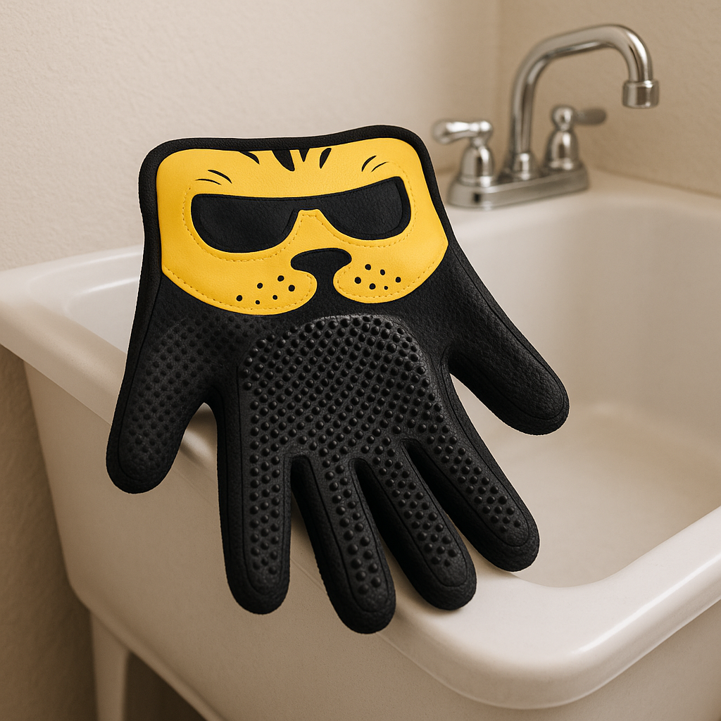 Caibao Pet Hair Removing Gloves Dog Cat Grooming Reusable - lifestyle 6