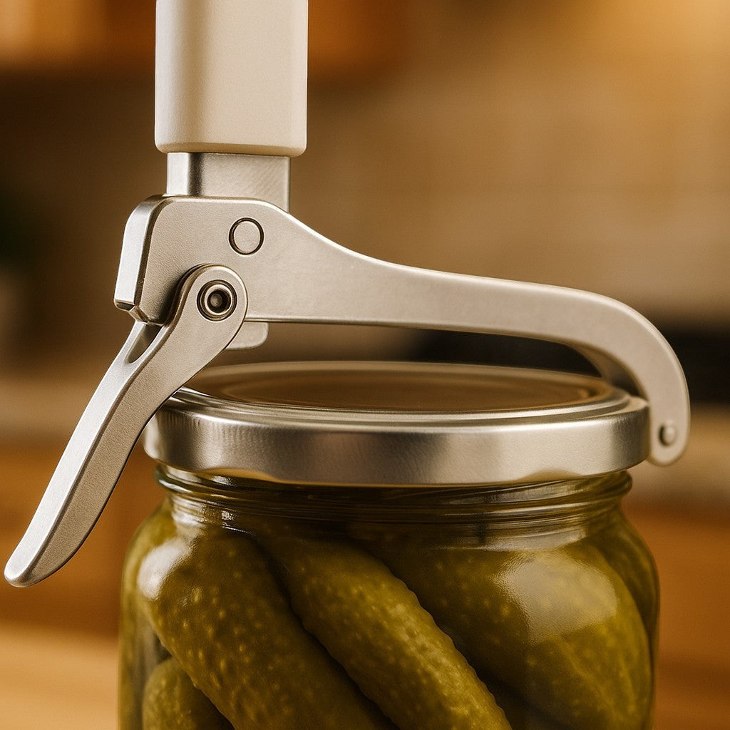 Multifunction Adjustable Jar & Bottle Opener 2-Pack Stainless - lifestyle 3