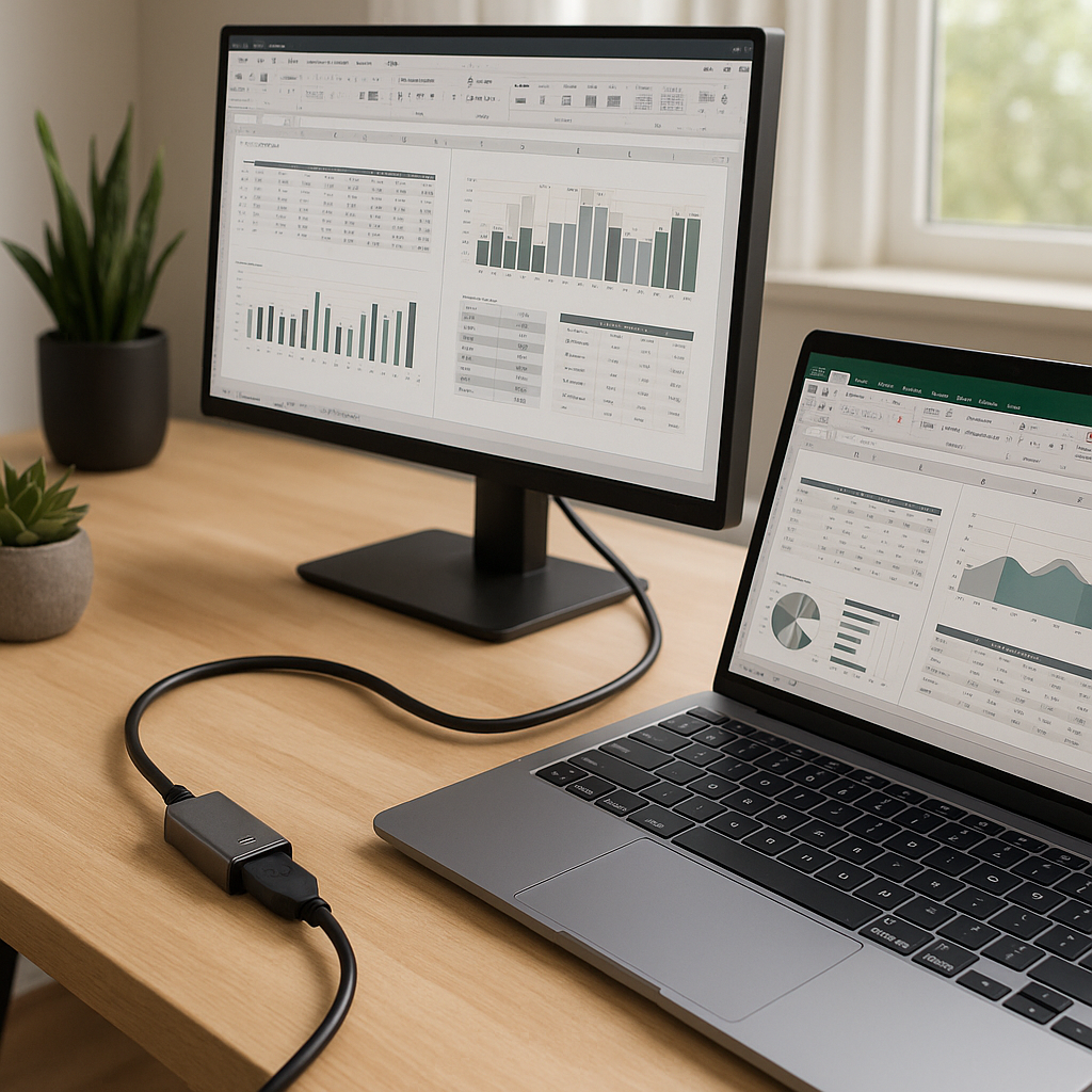 Klomer USB to HDMI Multi-Monitor Adapter Display Converter - lifestyle 2