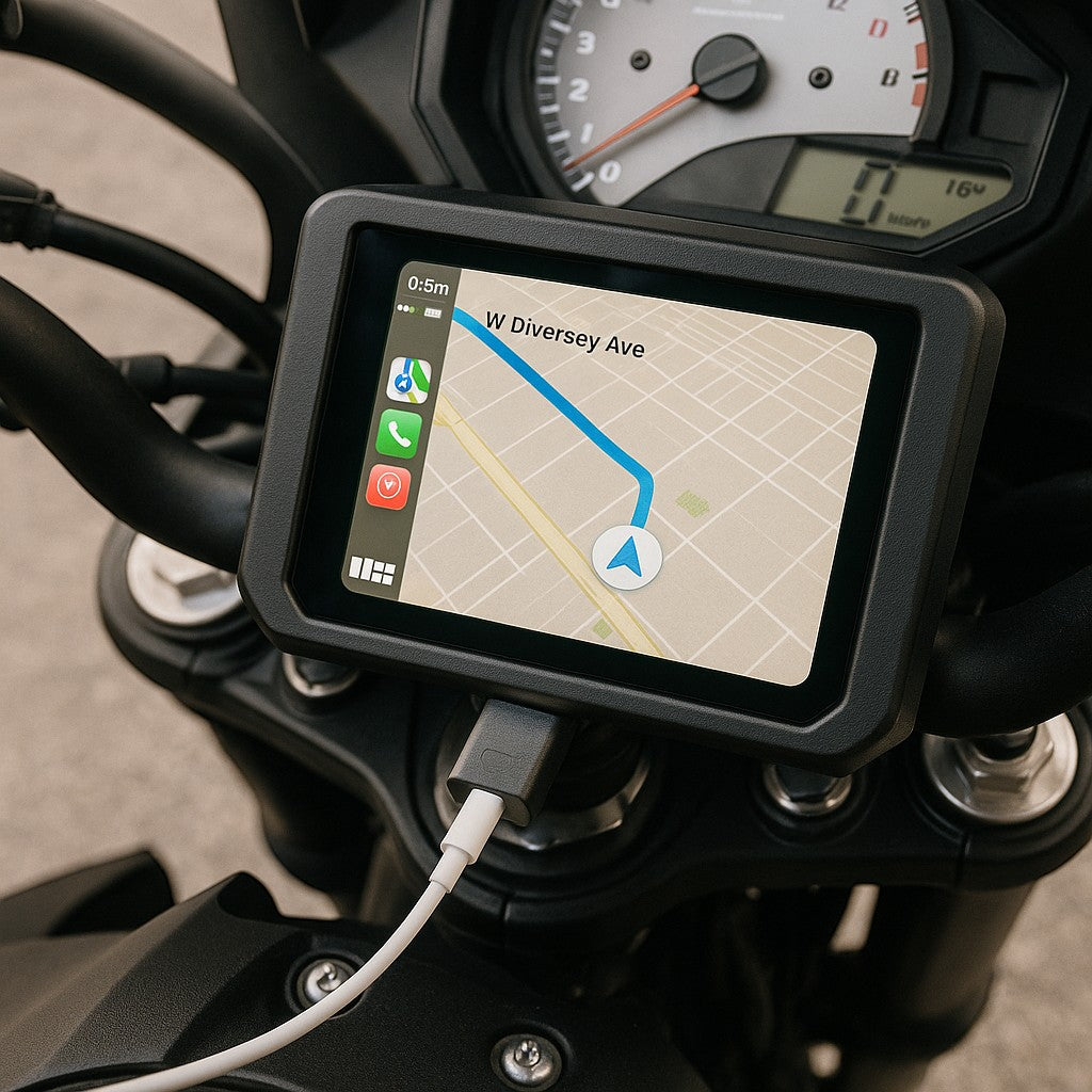 RSIZBAHR CarPlay Android Auto Activator Cable Motorcycle USB-C - lifestyle 2