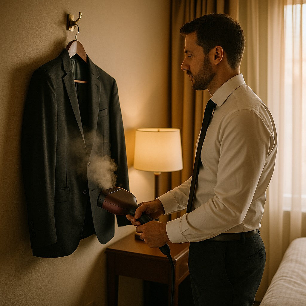 Handheld Travel Steam Iron 1200W 5-Mode Garment Steamer - lifestyle 5
